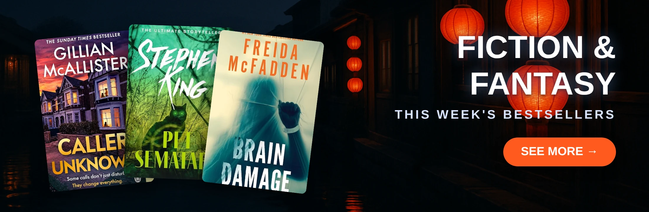 FICTION & FANTASY — THIS WEEK'S BESTSELLERS