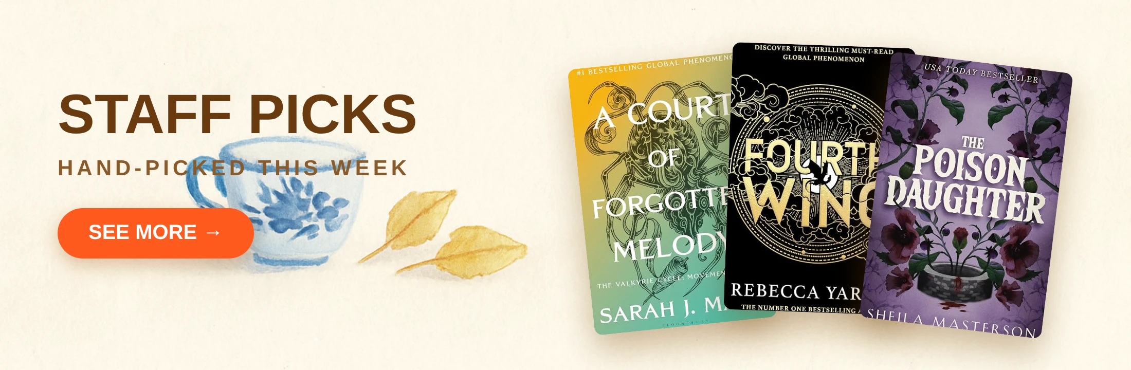 STAFF PICKS — HAND-PICKED THIS WEEK