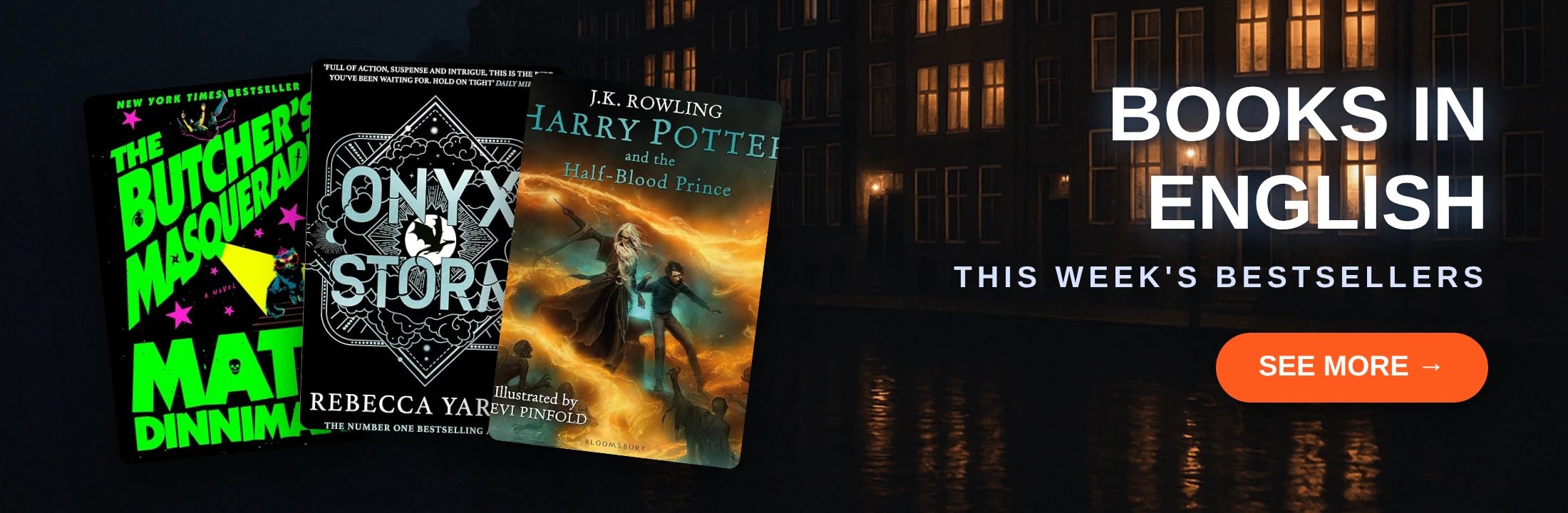 BOOKS IN ENGLISH — THIS WEEK'S BESTSELLERS