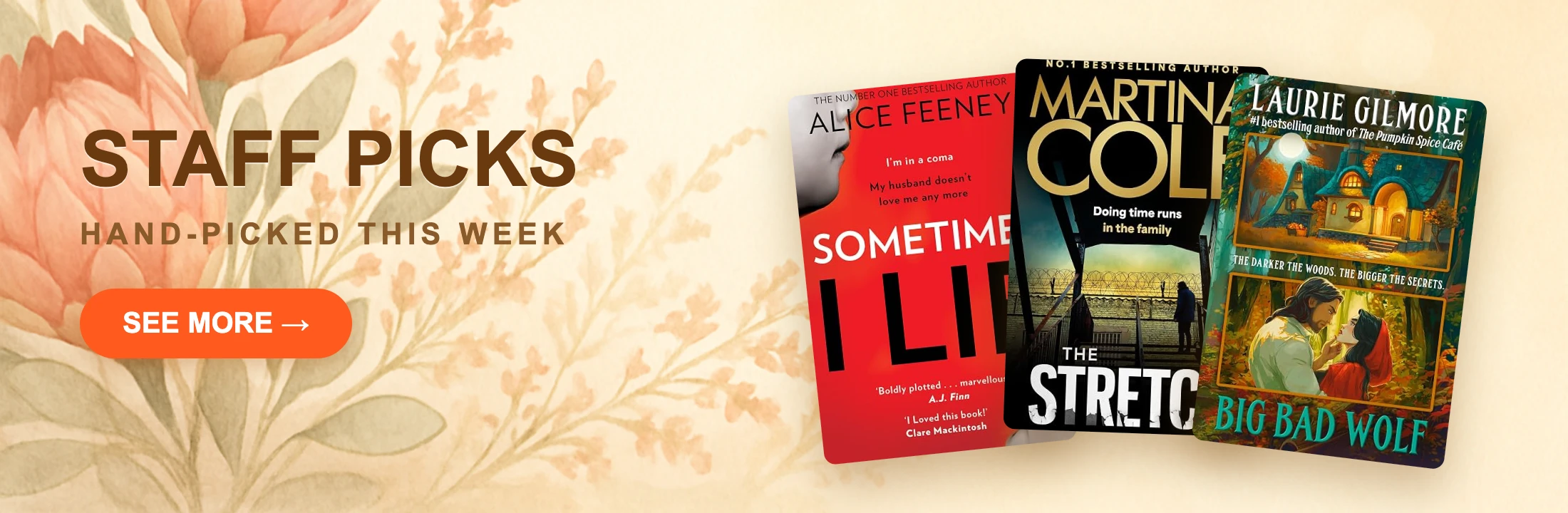 STAFF PICKS — HAND-PICKED THIS WEEK