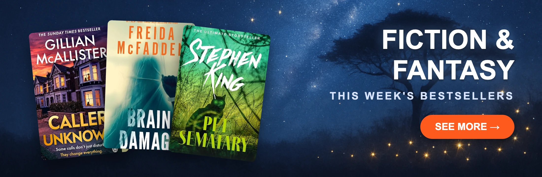 FICTION & FANTASY — THIS WEEK'S BESTSELLERS